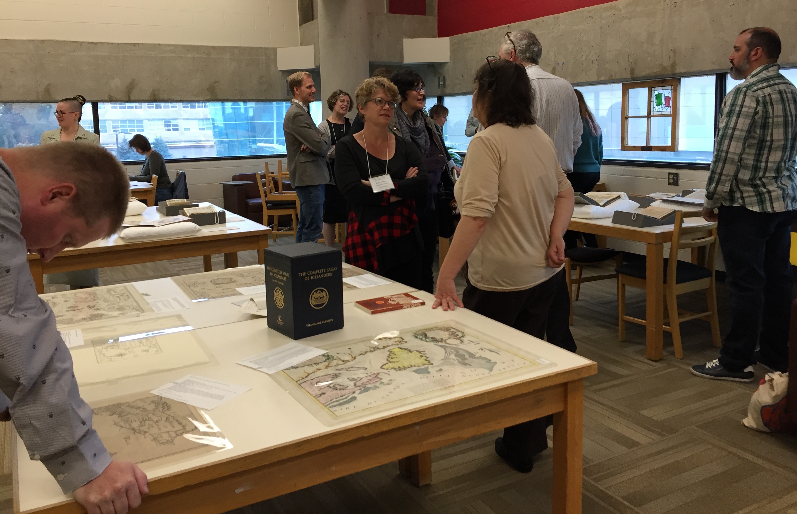 AMA conference 2019 - Discussion and debate at the MUN Library rare books, manuscript, and incunabula workshop.